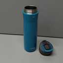 Contigo Cortland Chill 2.0 Vacuum-Insulated Stainless Steel Water Bottle Spill-Proof Lid Preserves Temperature for Hours 24oz 2-Pack Juniper & Dragonfruit Ideal for Travel and Daily Use