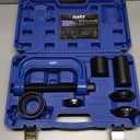 Orion Motor Tech Ball Joint Press Kit, Heavy Duty Ball Joint Removal Tool Kit with 4x4 Adapters, for Most 2WD and 4WD Cars and Light Trucks (blue C-frame)