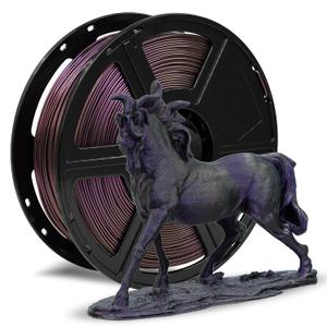 FLASHFORGE High Speed Chameleon PLA Multicolour Abyssal Purple, Max 500 mm/s Fast Printing, PLA Colour Shift Filament 1.75 mm, Changes Colour with Light and Angle, Top Notch Filament