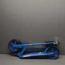 Non-Electric Scooters for Kids 8-12, Teens & Adults - Foldable Commuter Scooter with 8" Wheels, Bell, Hand Brake & Adjustable Height 30"-40.5", 220LB Capacity, Manual Push Scooter for Campus & Park