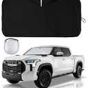 INSAUTO for Toyota Tundra Car Sun Shade Windshield for Tundra 2006 2005 2004 Window Sunshade Fit Toyota Matrix 2003-2013 Foldable Sun Visor Protector 210T Shades Block UV Ray Pickup Truck Accessories