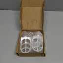 Asecupdat CNC Footpeg Motorcycle Foot Pegs for Surron Light Bee X and S/ E Ride Pro SS/ CRF150F CRF230F 03-19/ CRF250F 19-24/ XR150L 15-24 (Silver)