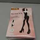 4 x Women's 80D Opaque Tights Solid Colored Tights High Waist Microfiber Footed Pantyhose for Women (Green)