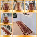 Ottomanson Oriental 2x6 Hallway Runner Rug – Non-Slip Kitchen Rugs, 1'10" x 6'