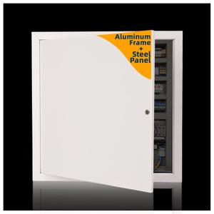 Metal Access Panel for Drywall - 12x12 inch - Wall Hole Cover,12x12 Plumbing Access Panel for Drywall Ceiling Access Door,Thicken 1mm Steel and Aluminum Frame,Overall Size 13 1/2" x 13 1/2"