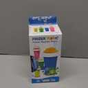 Slushie Maker Cup - TIK TOK Quick Frozen Magic Cup, Portable Double Layers Cool Slushee Maker For MilkShake,Juice,Ice Cream Make & More, Super Fun and Cool Stuff Gift For Kids,Friends & Family - Blue