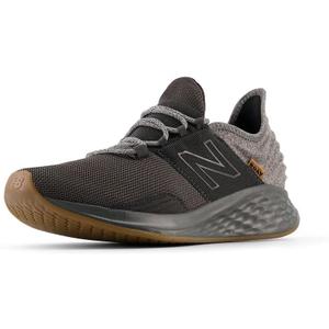 New Balance Kid's Fresh Foam Roav V1 Lace-up Running Shoe, Black, 7 (11.5)