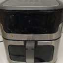 Air Fryer, 8.5QT Family Size Digital Air Fryers, BPA-Free, Smart Touchscreen with 8-Preset, Air Frying, Reheat Leftovers, Party Food, Fast Cooking, Dishwasher-Safe, Stainless Steel, 8.5qt Digital Model
