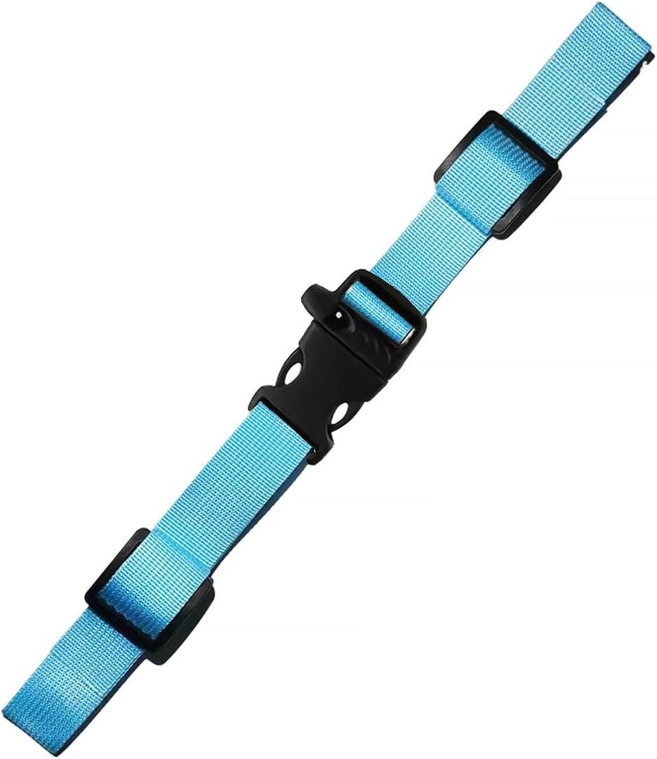 Sternum Straps For Backpacks 1-pack,Adjustable Chest Strap with Emergency Whistle Buckle Suitable for Backpack Straps (Sky Blue)