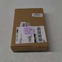 BooYu 4-pcs Sync Feature LED Emergency Strobe Lights Ultra Slim Grille Surface Mount Flashing Warning Hazard Light Bar w/Controller for Construction, Firefighter, Trucks, Vehicles, Car (Amber/White)