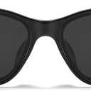 Wrap Around Sunglasses for Women Men Curved Rectangle Sun Glasses Fashion Trendy Fashion Shades