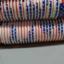 150 Pcs 4th of July Ice Cream Cups 8 OZ Patriotic Paper Bowls Independence Day Party Supplies Disposable Dessert Soup Bowls for Hot or Cold Food, Patriotic Party Baby Shower Decoration