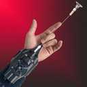 Spider Web Shooter, Real Web Slinger that Actually Shoots for Kids, Cool Toy Things for Superhero Fans (Black)