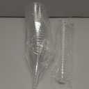 25Pcs Gold Glitter Plastic Martini Glasses 6oz Disposable Martini Glasses Bulk for Thanksgiving Party Wine, Desserts, Appetizers and Christmas All Events