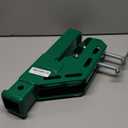 Tractor Receiver 2 inch Clamp on Trailer Hitch for Tractor Non-Slip Ball for Lawn Kubota Deere Bobcat Green Attachment