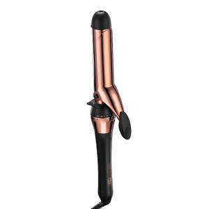 INFINITIPRO By Conair Rose Gold Titanium 1 1/4-Inch Curling Iron, 1 Inch Barrel Produces Loose Curls For Use On Medium And Long Hair