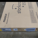 Storkcraft Santa Monica 5-in-1 Convertible Crib (White with Vintage Driftwood)  GREENGUARD Gold Certified, Modern Design, Two-Tone Baby Crib, Converts to Toddler Bed, Daybed and Full-Size Bed