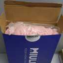 MIULEE Set of 2 Waffle Bathroom Rugs, Boho Bath Rugs Non Slip Washable, Super Absorbent Bath Mats, Ultra Soft Rubber Backed Shower Mats for Bathroom Floor, Tub, Pink, 17"x24"+18"x30"