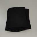 Doc Miller Thigh High Open Toe Compression Stockings 15-20mmHg for Varicose Veins, Pregnancy Support Open Toe Thigh High Compression Socks for Women and Men (Large, Black)