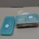 4Pcs 304 Stainless Steel Bento Boxes, 30 oz 2 Compartments Portable Food Storage Containers Snack Boxes with Leakproof Lids, Divided Meal Prep Lunch Box Food Container Dishwasher Safe