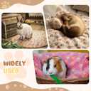 Tatuo 4 Pack Fleece Dog Blankets for Puppy Cats Multi-Size Sleep Mat for Pet Guinea Pig Soft Washable Warm Crate Bed Puppy Teething Toys Print Pattern Blanket Indoor(Mixed Color,24 x 16 Inch,Paw)
