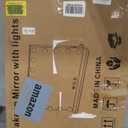 Hollywood Vanity Mirror with Lights, 15 Dimmable Bulbs, 3 Color Lights, Make Up Lighted Mirror, USB Charging Port, Valentines Day Gifts for Her, Gifts for Women Wife Teengirls23" x 18" (White)