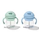 OXO Tot Transitions Straw Cup with Handles 6 oz. - Opal and Dusk - 2 Pack
