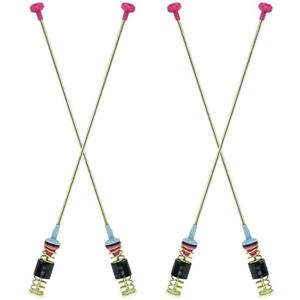 DC68-03172B-03 DC68-03172D-00 DC68-03172C Washer Suspension Rods for Samsung WA50R5200AW/US WA45T3200AW/A4 WA50R5400AV/US WA54R7200AW/US WA45N3050AW/A4 WA50R5400AW WA45T3400AV WA54R7200AV WA54R7600AC Pack of 2