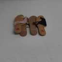 2 Pairs Women Arch Support Flip Flops Lightweight Soft Slip On Indoor Outdoor, 40