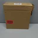 Oxford 3 Ring Binders, 1 inch ONE-Touch Easy Open D Rings, Durable Binders for School and Office, ClearVue, Xtralife Hinge, Non-Stick, PVC-Free, Black, Holds 250 Sheets, 4 PK (79903)