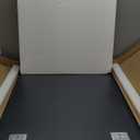 Black Bathroom Mirror for Over Sink - 2230 Rectangle Bathroom Vanity Mirror Wall Mounted with Matte Aluminum Frame & Rounded Corners, Shatterproof Glass, Horizontal/Vertical