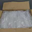 24 Pcs Plastic Champagne Flutes,White Champagne Glasses Bulk, Made of Durable Plastic Material Can be Used for Weddings, Everyday Fun Parties and More!