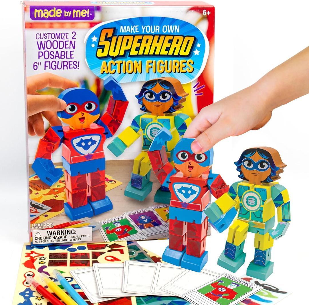 Made By Me Make Your Own Superhero Action Figurines