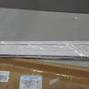 LazBlinds Cordless 1" Vinyl Mini Blinds for Indoor Windows - Light Filtering Horizontal Window Blinds & Shades, 55" W x 64" H, White
