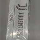 FC Juventus White Metal Street Sign - Authentic Serie A