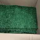 Garland Rug Artificial Grass 3 Ft. X 5 Ft. Large Indoor/Outdoor Area Rug Green -Lush Green, Durable, and Low-Maintenance for Patios, Lawns, and More
