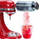 Jooke Shaved Ice Attachment for Kitchenaid Stand Mixer, Ice Crushers for Home Use, Homemade Shaved Ice Maker, Snow Cone Machine for Kitchenaid Ice Shaver with 8 Reusable Ice Cube Mold, Instruction Manual