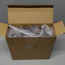 50 Pack Clear Plastic Cups With Flat Lids and Straws Disposable Drinking Cups for Iced Coffee, Cold Drinks, Juice, Smoothies, Milkshakes (12 oz)