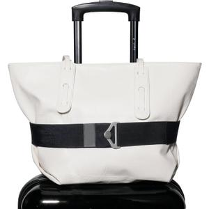 TOOVREN 2-in-1 Travel Belt for Luggage Straps Add a Bag Bungees Luggage Strap Over Handle Suitcases Belt for Carry On Bag Elastic Belt Adjustable Suitcase Strap Airport Travel Accessories Black (28-35" Length)