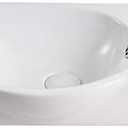 EC1808 Bathroom Sink, Rectangular (15.00" x 12.00" x 4.63"), White