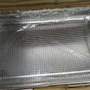 Upgraded LRAL302S LRAL303S Air Fryer Basket and Tray Replacement for LG Air Fryer Tray 304 Stainless Steel LG Stove Oven Parts Air Fry Basket Drip Pan Oven Airfryer Tray Rack1 Set