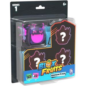 Mystery Fruit Minifigure 4-Pack (1.5" Tall, Series 1) [Includes DLC]