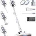 Cordless Vacuum Cleaner, 45KPA Stick Vacuum Cleaners for Home, 6-in-1 Rechargeable Lightweight Vacuum