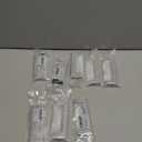 Probrico Cabinet Handles Stainless Steel Kitchen Drawer Pulls Square Bar Cabinet Hardware for Kitchen Bathroom Cupboard Dresser Black 8 Pack 4 Inch (102mm) Hole Center