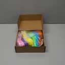 24 Pack Valentine's Day Spoon Relay Race Toy Set , Heart Ball and Spoon Race Game for Indoor Outdoor Office Party Supplies Favors(Colorful,Heart)