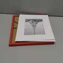 upsimples 8x10 Picture Frame, Display Pictures 5x7 with Mat or 8 x 10 Without, Wall Hanging Photo Frames, Red, 1 Pack