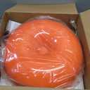 Lotus Atelier Orange Mushroom Lamp for Room Aesthetic Modern Lighting for Bedroom | Cool Retro Living Room Decor (Orange)