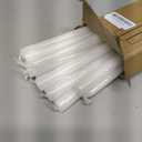 12 Pack White Taper Candles 10 inch - Taper Candles Dripless, Smokeless, Unscented - 8 Hours Long Burning - Hand Poured Tall Candlesticks - Perfect for Home Decor, Weddings, and Special Occasions
