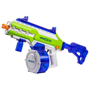 Sirius Gel Ball Blaster Gun 220FPS (XL Size), Full Auto Electric Water Bead Rifle with 1500 Capacity Mag, 10000 Ammo & 1800mAh Rechargeable Battery, Ultimate Splatter Ball Toy for Kids 14+ & Adults
