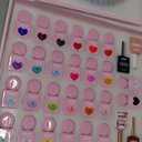 FZANEST 30pcs Gel Nail Polish Set, HEAM-free TPO-free Professional 10ml 26 Bright Spring Summer Candy Colors DIY Gel Nail Kit with Base Top Coat, Matte Top & Blooming  Unique Pink Heart Shaped Bottle (0.36 Fl Oz (Pack of 30))